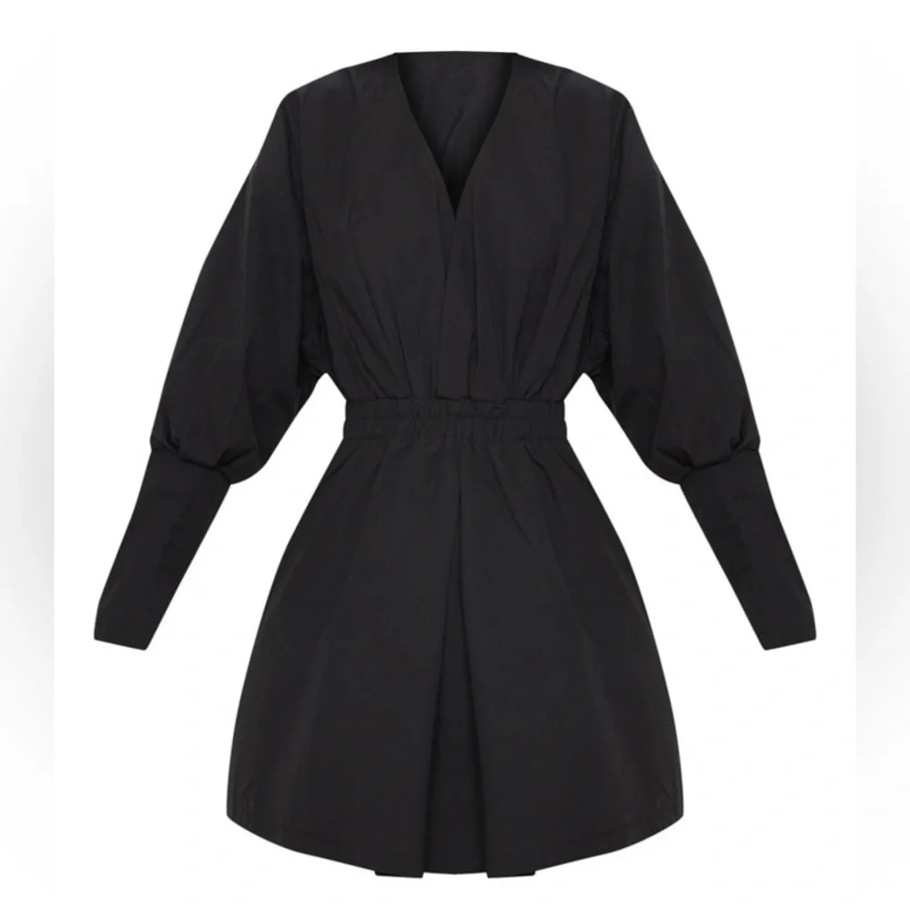 PrettyLittleThing Black Mini Dress - Picture 4 of 13